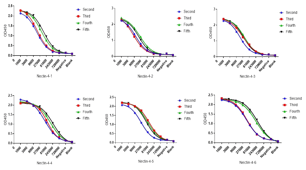  案例分析: Nectin-4 Mouse Serum Titer