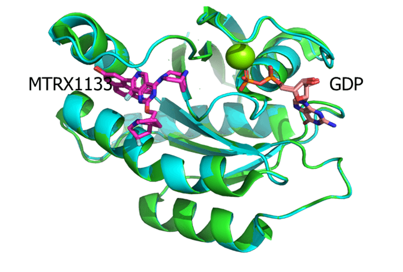 KRAS-G12D-RTX1133-共结晶与MRTX1133（7RPZ，PDB）的结构比较.png